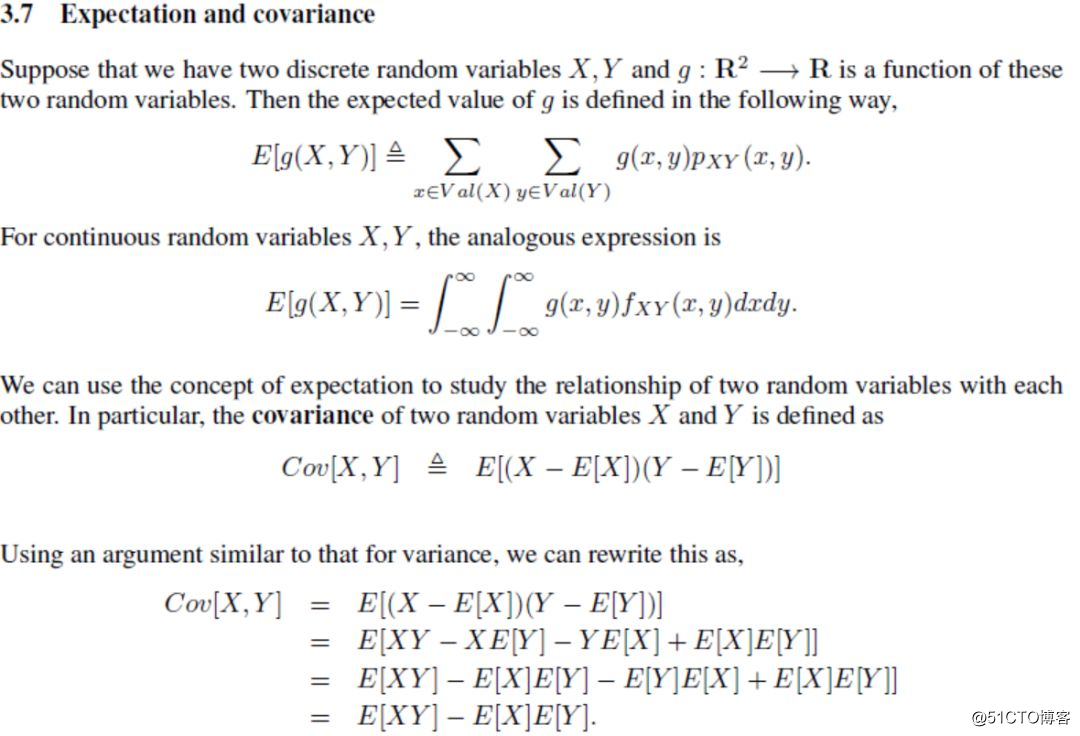 斯坦福CS229机器学习课程的数学基础（概率论）翻译完成