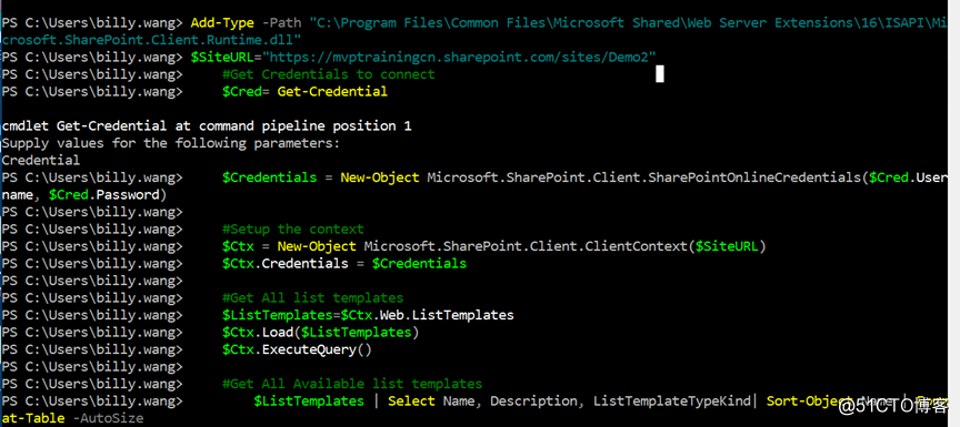 SharePoint solution: How to get all List Templates?