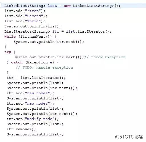 Análisis del código fuente de la colección Java LinkedList