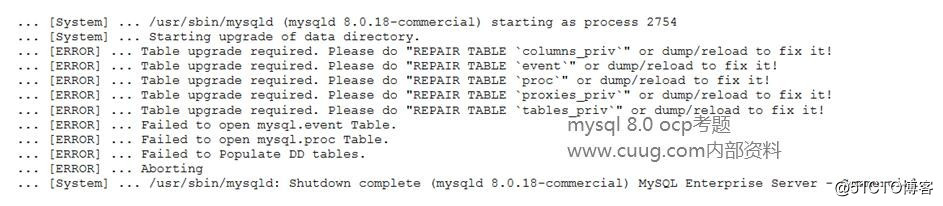 MySQL 8 OCP(1Z0-908)认证考试题库原题（第11题）