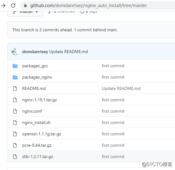 nginx1.19.1自动安装部署脚本