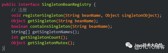 Source code analysis of bean registration in Spring