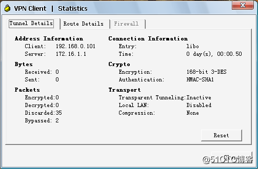 CCNP(ISCW)实验：配置Cisco IOS *** Server Client