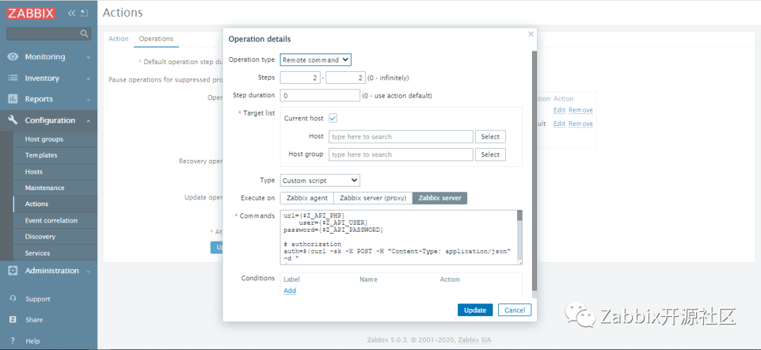 官方博文 | 通过Zabbix API 自动关闭问题