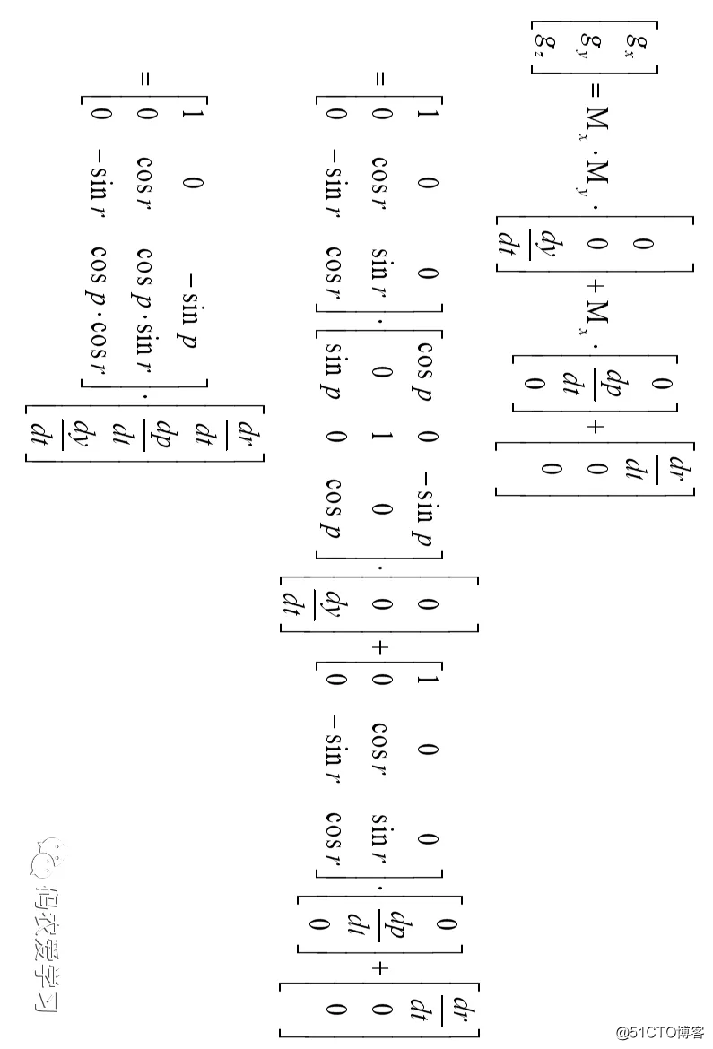 MPU6050 Lageberechnung 2-Euler Winkel & Rotationsmatrix