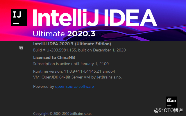 The latest IntelliJ IDEA activation tutorial permanent crack activation to 2100 (applicable to the latest version of IDE)