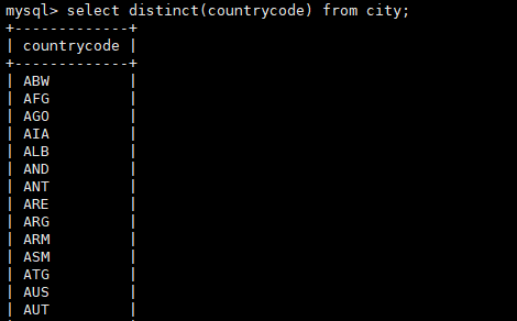 MySQL系列-DML语句之select单表查询