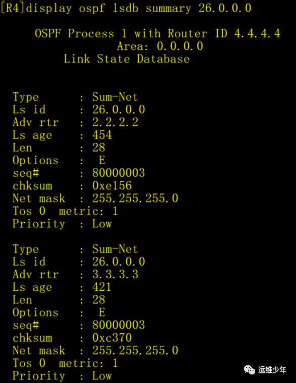 OSPF虚链路、DV算法和区域验证的应用