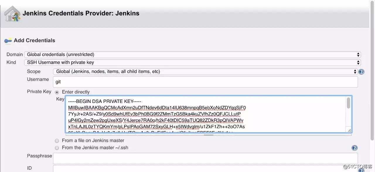 Use jenkins to build an automated publishing system to build jenkins