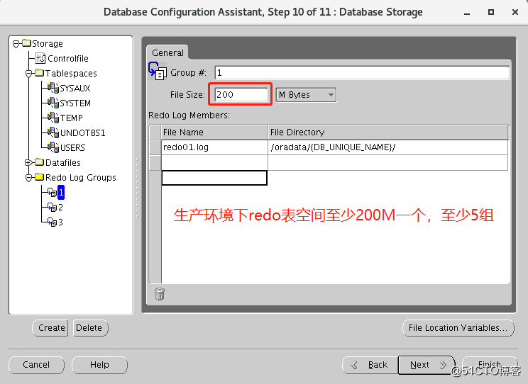 Oracle Linux 7.9 install Oracle11g database-4, create a database