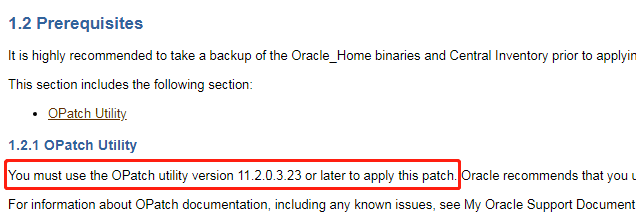 Oracle Linux 7.9安装Oracle11g数据库--5、安装数据库补丁