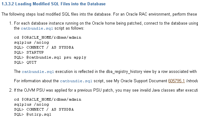 Oracle Linux 7.9安装Oracle11g数据库--5、安装数据库补丁