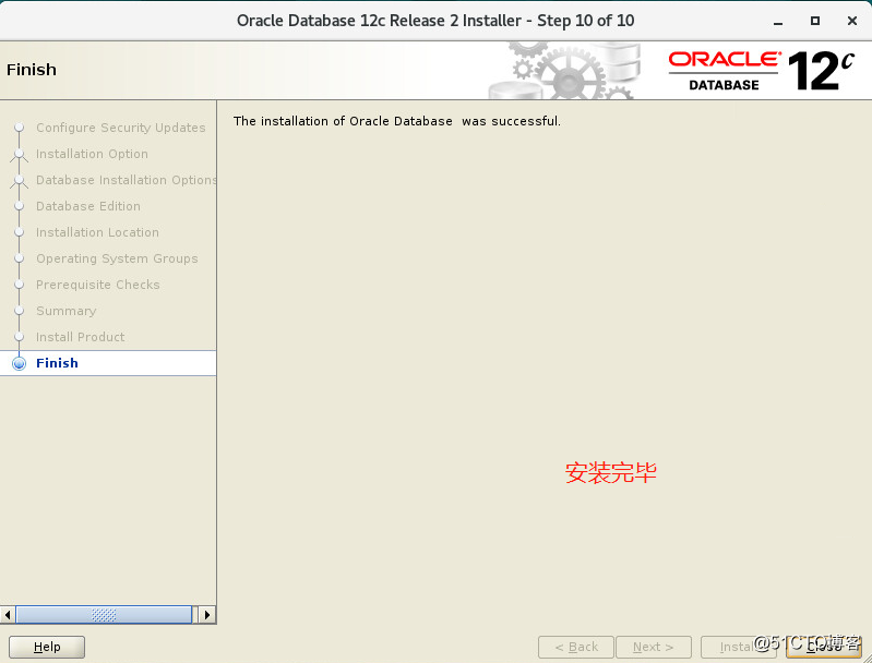 Oracle Linux 7.9 + Oracle 12c + ASMインストールドキュメント-5、データベースソフトウェアのインストール