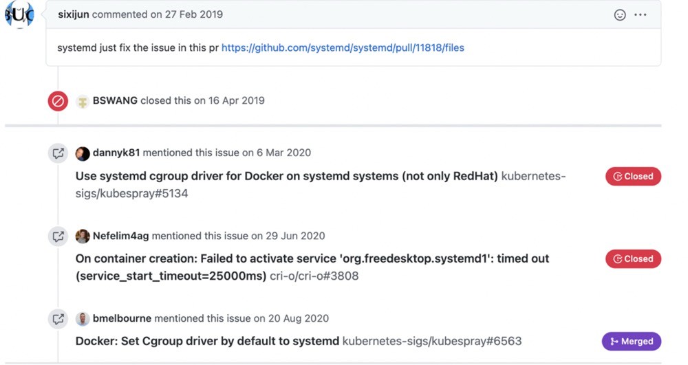 k8s关于支持的cgroup driver问题-systemd