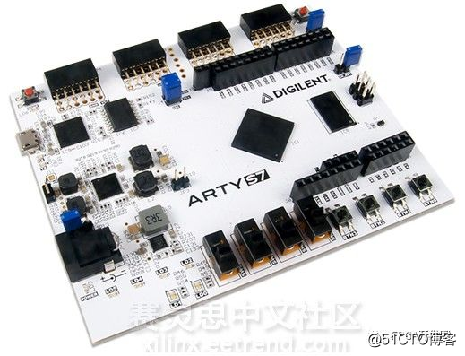 Arty家族再添新成员：基于Xilinx Spartan-7 FPGA的Arty S7开发板