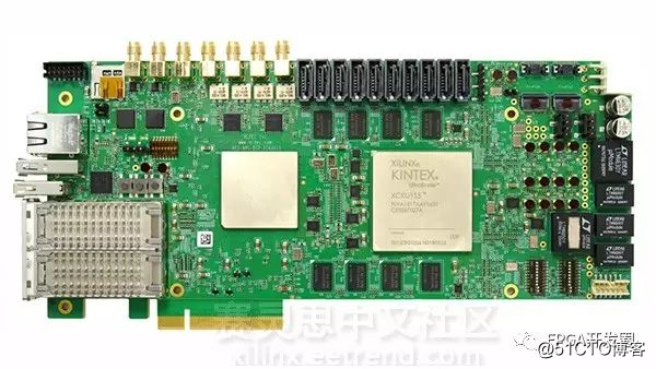 ¿Comercio de alta frecuencia basado en Xilinx FPGA?  La empresa Aldec muestra HES-HPC-DSP-KU115 FPG