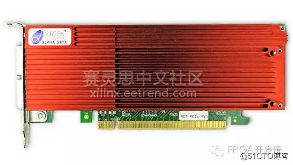Alpha Data公司推出的ADM-PCIE-9V3加速器板卡