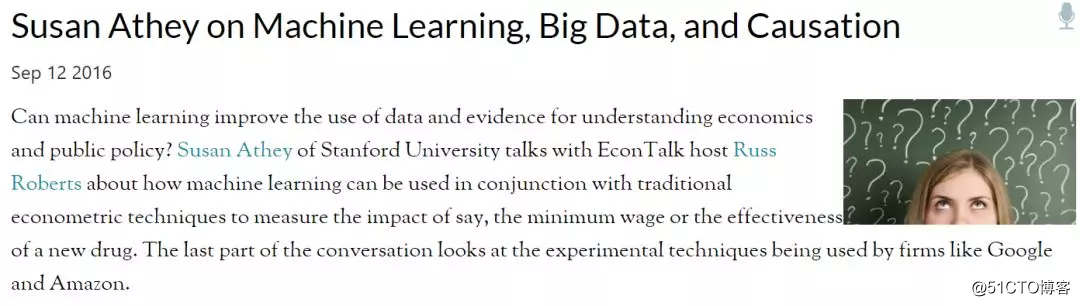 The impact of machine learning on econometrics, exclusive report at AEA Annual Conference