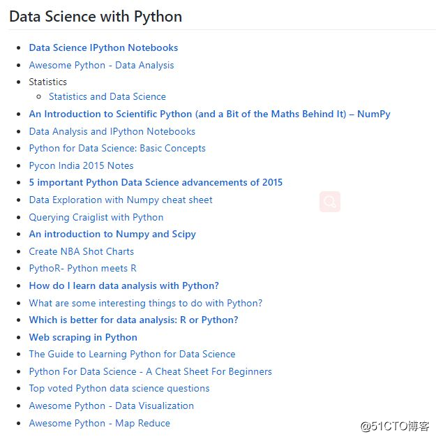 GitHub：数据科学最全资源集合