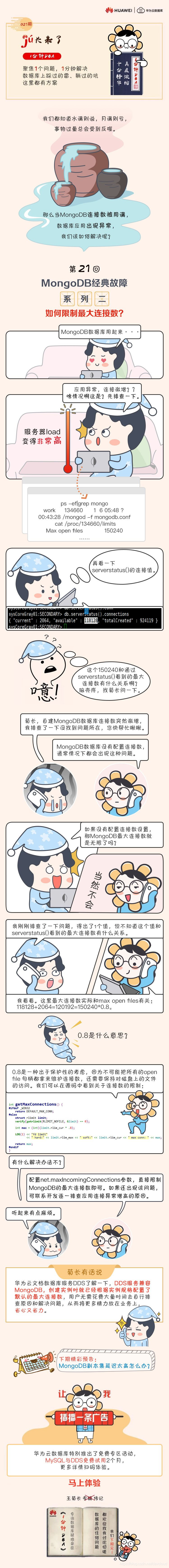 华为云技术分享 Mongodb经典故障系列二 如何限制最大连接数 华为云开发者社区 51cto博客