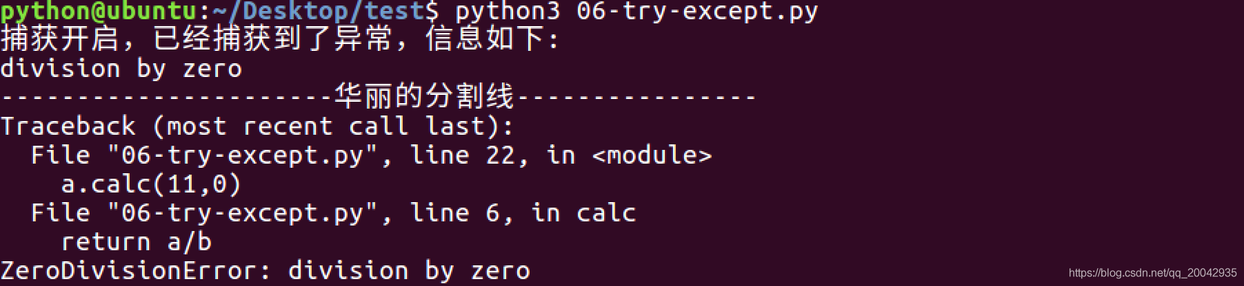 60 Python 异常处理中抛出异常 阿甘兄的技术博客 51cto博客