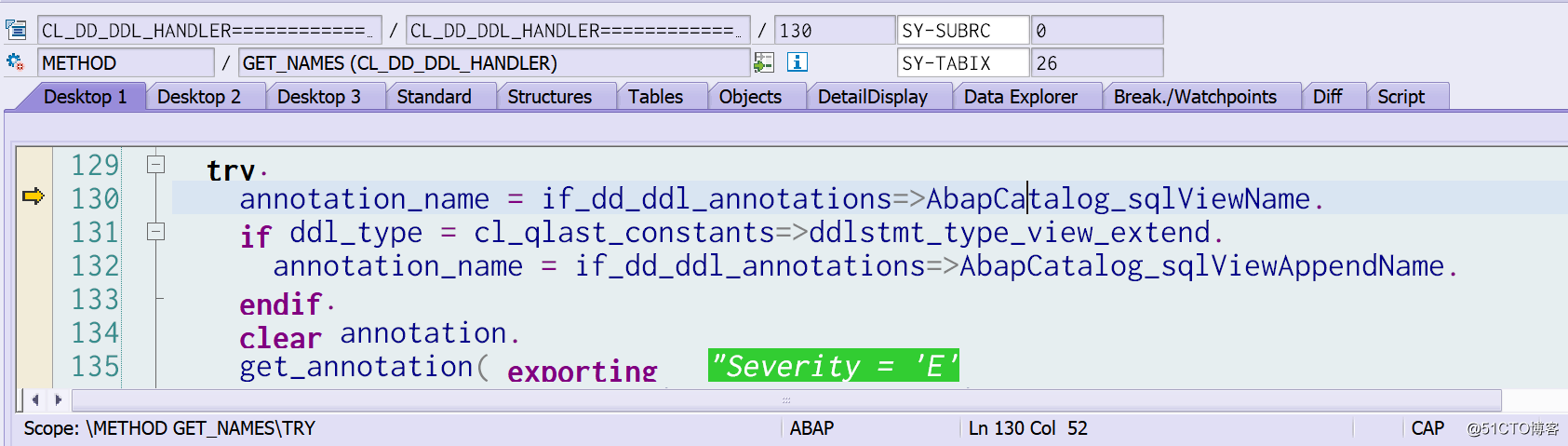 SAP ABAP CDS view里的注解在ABAP后台是如何被解析的？_ABAP_04