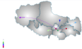 迁徙图Demo，echarts+json实现 地图数据轨迹（根据value设置轨迹颜色02）