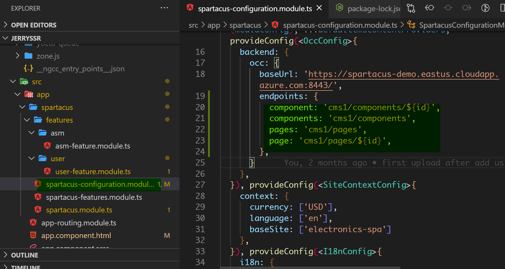 如何修改 SAP Spartacus CMS API 默認(rèn)的 endpoint_SAP Spartacus