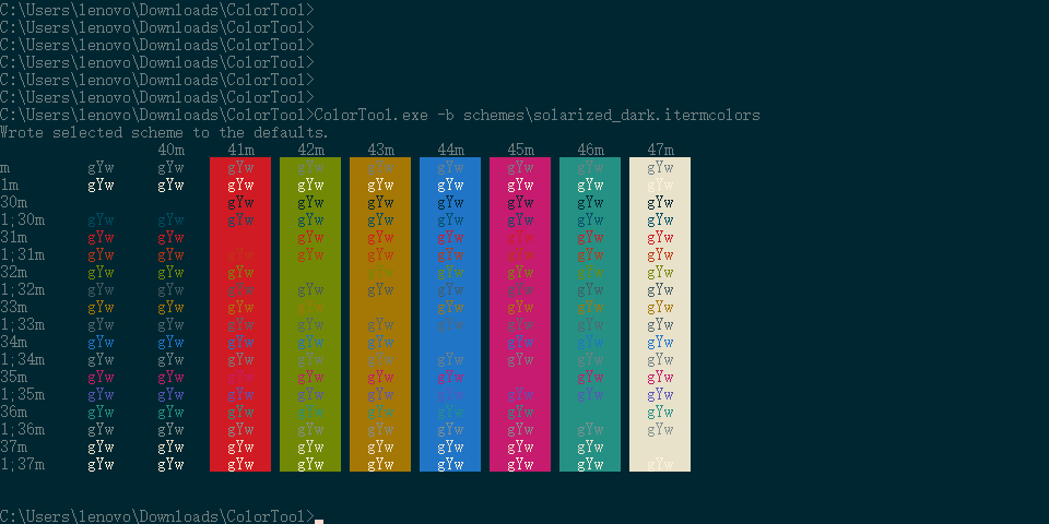 Windows CMD 換膚_默認皮膚_04