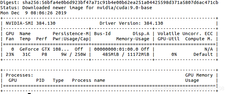 nvidia docker ubuntu 18.04 cuda container