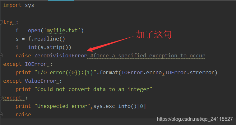 python 異常處理_異常_10