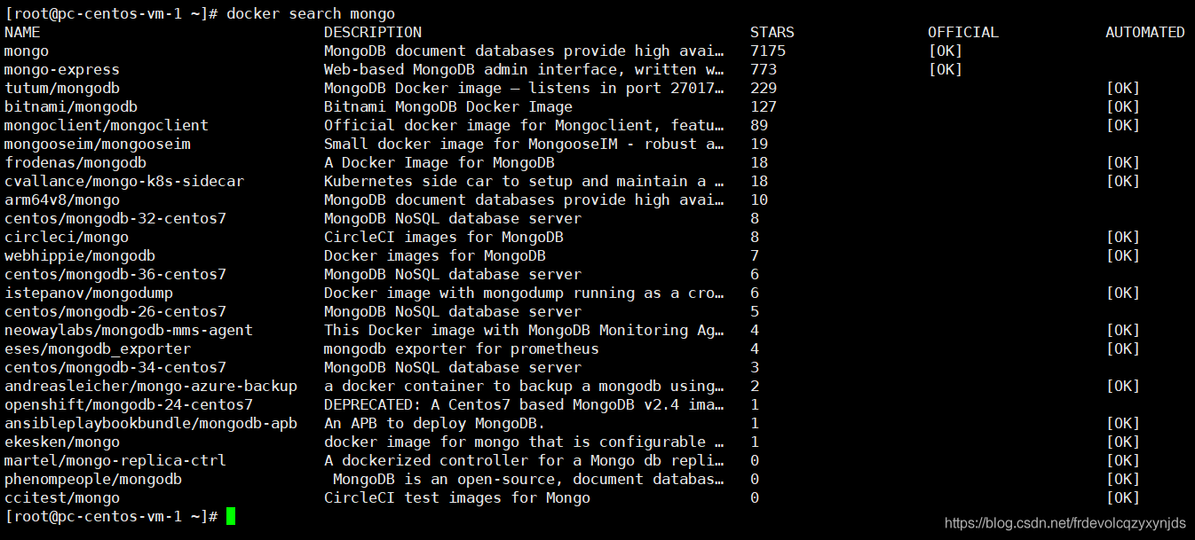 鲲鹏ARM64架构docker化MongoDB_centos_05