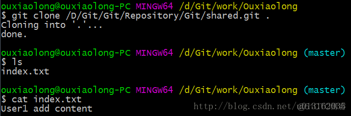 《Git与Github使用笔记》第2章 Git命令的基本操作_bash_13
