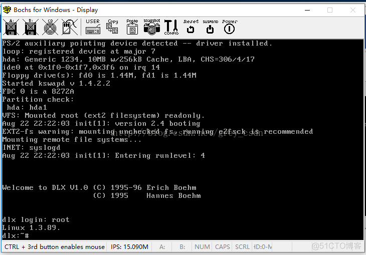 Windows安装Bochs并运行Linux Demo_linux_03