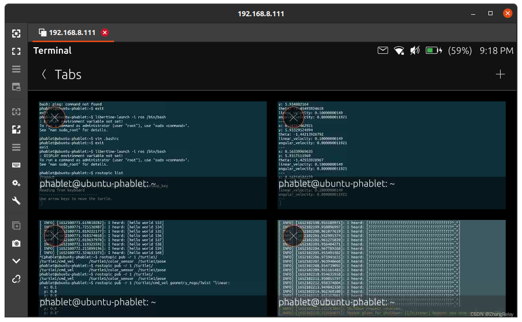 ROS1機(jī)器人多機(jī)網(wǎng)絡(luò)通信案例turtlesim_python_07