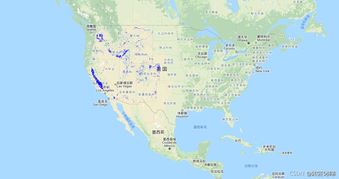 Google Earth Engine—美国西部11个州的灌溉情况停止的年度分类（即30米），1986年至今。四个品级的分类（即灌溉、旱地、非耕地、湿地）_分类