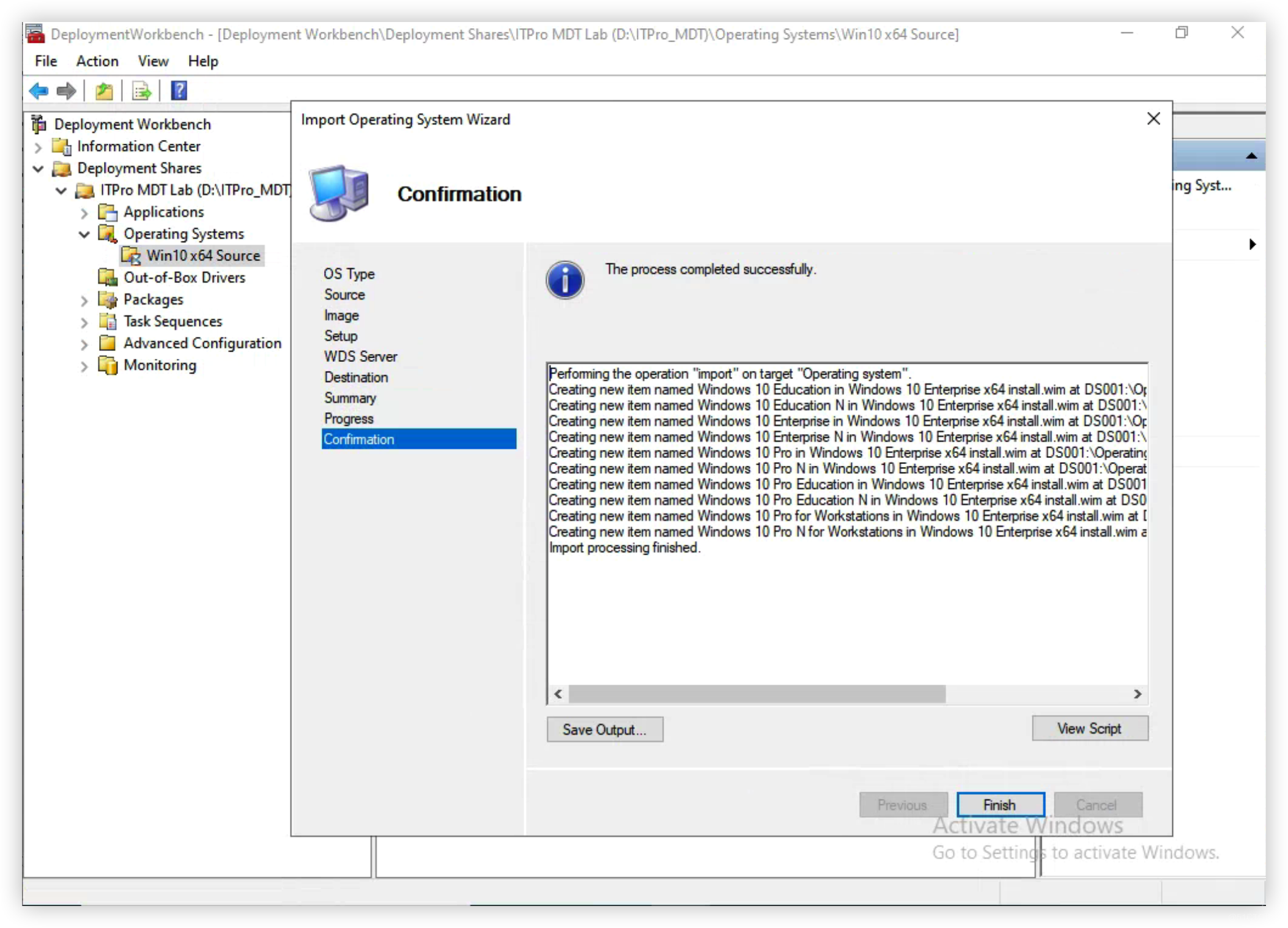 MDT8456部署Windows10 21H2系列 (二):  基础篇—导入镜像、驱动、软件、语言包