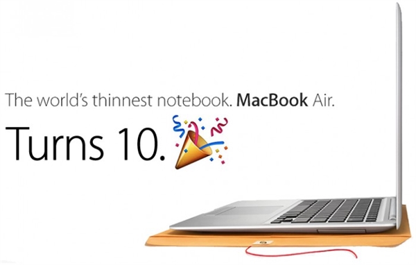MacBook Air 10岁了！新一代想升级？很悲催