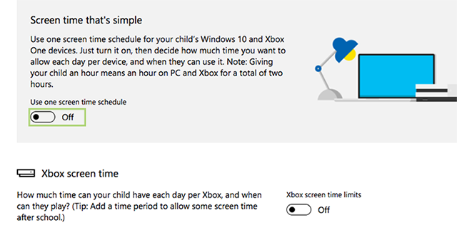 如何在Win10 PC上为孩子设置屏幕时间