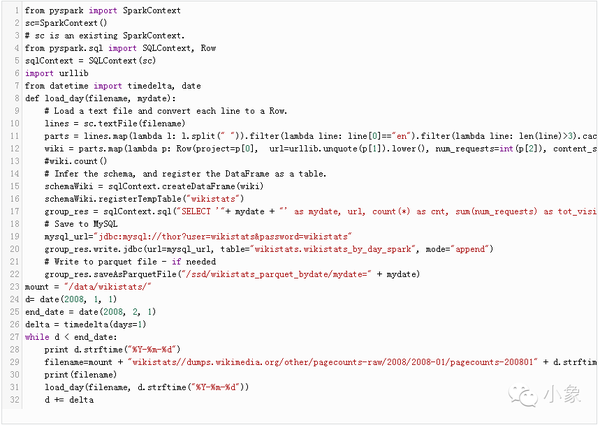 如何使用Apache Spark和MySQL实现数据分析