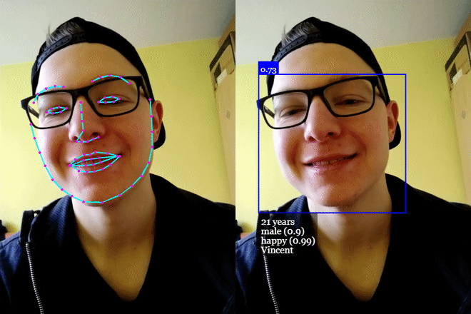 基于faceapi.js框架，在前端完成人脸识别