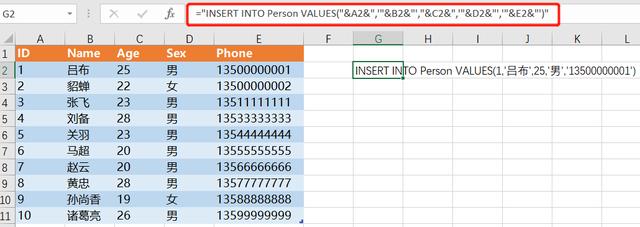 如何用Excel快速生成SQL语句，用起来真的很爽