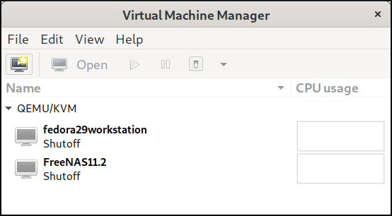 虚拟机管理器（Virtual Machine Manager）简介