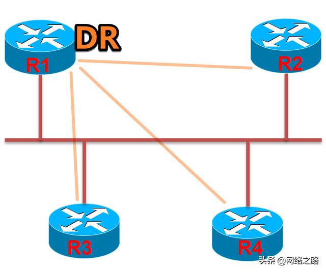 OSPF中的邻居与邻接：一字之差，谬之千里