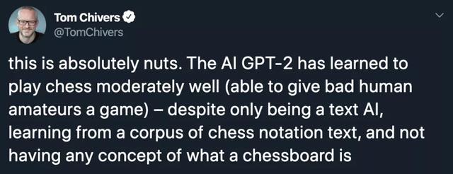 最强写作AI竟然学会象棋和作曲，语言模型跨界操作引热议，在线求战