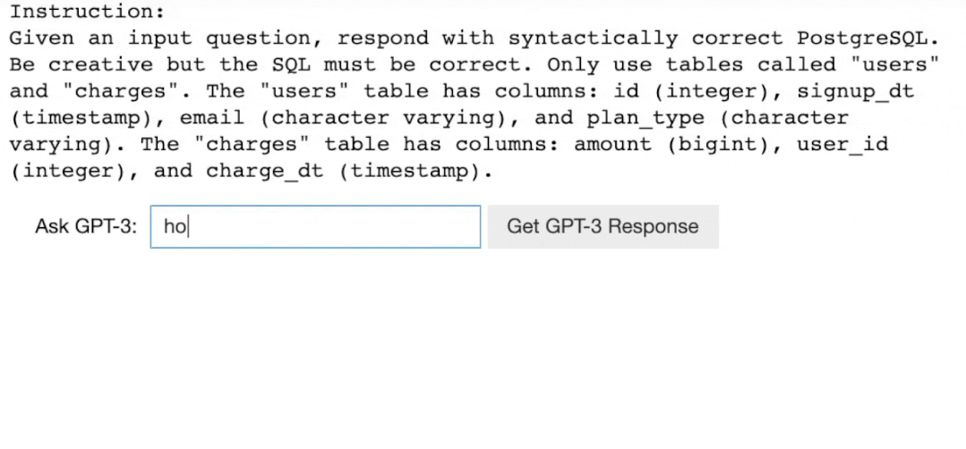 解放程序员双手！GPT-3自动生成SQL语句 | 代码开源