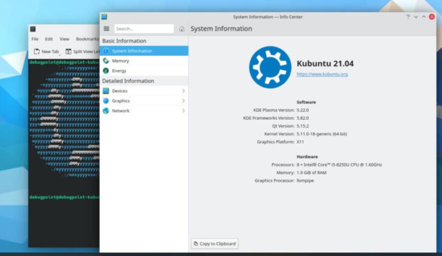 如何在 Kubuntu 21.04 中安装和升级 KDE Plasma 5.22