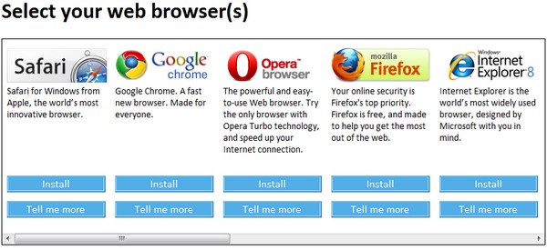 Chrome浏览器排名