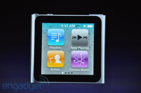 科技时代_苹果发布新款触摸屏iPod Nano