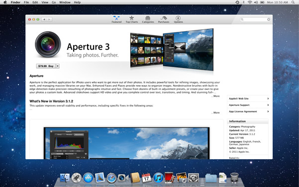 苹果发布Mac OS X “Lion”操作系统